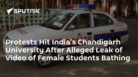 chandigarh university nude video|Leaked videos of women bathing, an alleged suicide, and protests ...